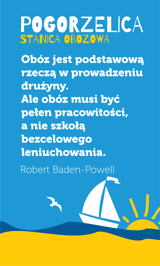 Obóz... Robert Baden-Powell